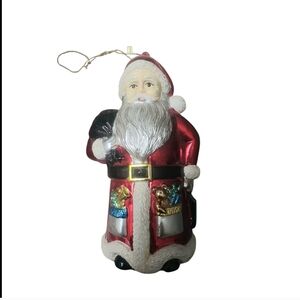 Tailor Vintage Red and White Santa Claus  Ornament Christmas